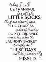 Laundry Blessings II Fine Art Print