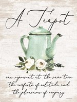 A Teapot Fine Art Print