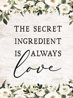 The Secret Ingredient is Always Love Fine Art Print