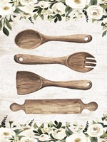 Wooden Utensils Fine Art Print