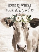 Home is Where Your Herd Is Fine Art Print