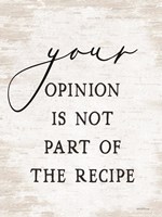 Your Opinion I Fine Art Print
