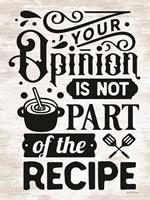 Your Opinion II Fine Art Print