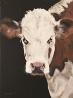 Portrait of a Hereford Fine Art Print