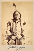 Sitting Bull - Lakota Sioux Tribe Chief, 1884 Fine Art Print