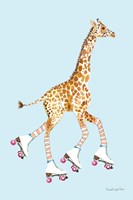 Giraffe Joy Ride II Fine Art Print