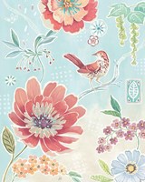 Happy Meadow VI Framed Print