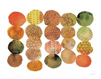 Fall Circle Stories II Horizontal Fine Art Print