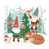 Woodland Gnomes I Fine Art Print