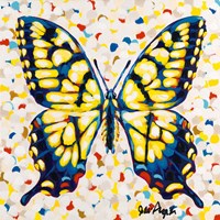 Pop Butterfly I Framed Print