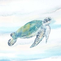 Great Blue Sea XII Framed Print