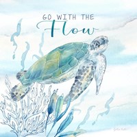 Great Blue Sea XXI Framed Print