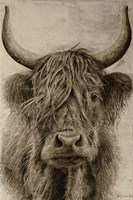 Highland rustic portrait Fine Art Print