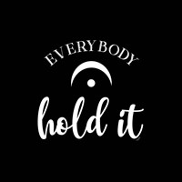 Moved by Music black IV-Hold it Framed Print