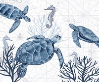 Deep Blue Sea XIX Fine Art Print