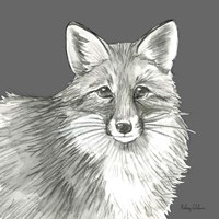 Watercolor Pencil Forest color III-Fox Fine Art Print