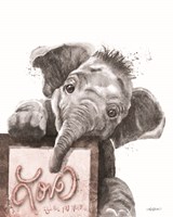 Love is All You Need Elephant Fine Art Print