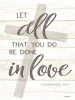 Done in Love Fine Art Print