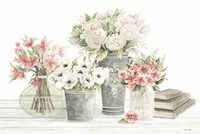 Farmhouse Florals I Fine Art Print