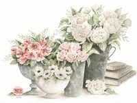 Farmhouse Florals II Fine Art Print