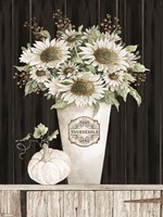 Fall Sunflowers I Fine Art Print