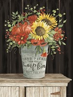 Colors of Fall Floral Fine Art Print