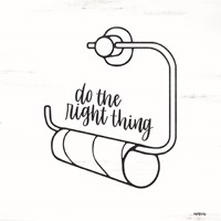 Empty Toilet Paper Roll Fine Art Print