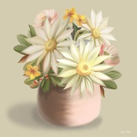 Sunny Floral Bouquet Fine Art Print