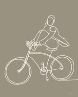 Feet on the Bike I Fine Art Print