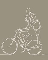 Friend on a Bike II Fine Art Print