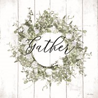 Gather Wreath Fine Art Print