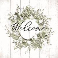 Welcome Wreath Fine Art Print