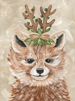 Christmas Fox Fine Art Print