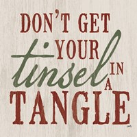 Tinsel in a Tangle Fine Art Print