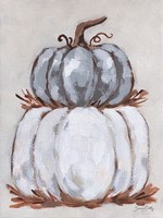 Pumpkin Stack III Fine Art Print