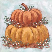Pumpkin Stack IV Fine Art Print