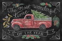 Christmas Chalk V Fine Art Print