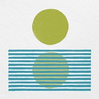 Reflection I Green Fine Art Print