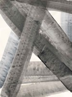 Under the Bridge II Blue Gray Fine Art Print