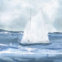 Sailboats IV Framed Print