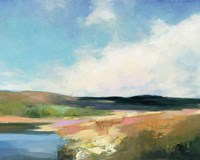 Dawn by the Water Crop Fine Art Print