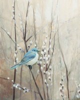 Pretty Birds Neutral IV Crop Fine Art Print