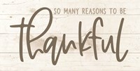 So Many Reasons to be Thankful Fine Art Print