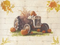 Harvest Tractor Fine Art Print