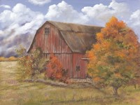 Autumn Barn Fine Art Print