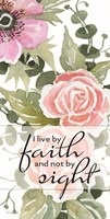 Live By Faith Fine Art Print