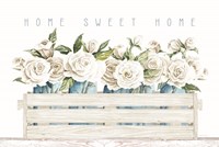 Home Sweet Home Roses Fine Art Print