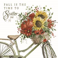 Fall is the Time to Scatter Your Joy Fine Art Print