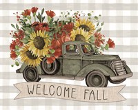 Welcome Fall Truck Fine Art Print