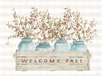 Welcome Fall Jars Fine Art Print
